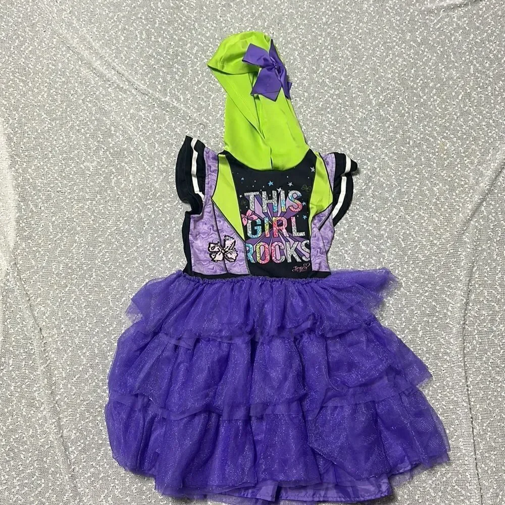Nickelodeon THIS GIRL ROCKS size MEDIUM 7 8 Halloween Dress Costume